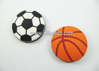 Round shape basketball football shape personalized mini portable bottle opener custom as for promotional gifts