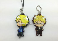 Phone accessories pendant custom phone decoration pendants supply with cartoon figures anime figure shape