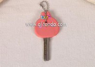 Promotional gifts soft PVC key cap cover custom 3D house PVC rubber key cap cover PVC rubber key head