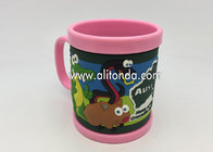 2019 new creative promotional gifts supply and custom with pvc silicone wrap 3d anime mugs