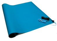 Green Blue ESD Antistatic PVC Rubber Floor/Workbeach Mat