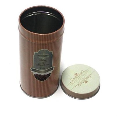 China Custom vintage tin coffee canister supplier