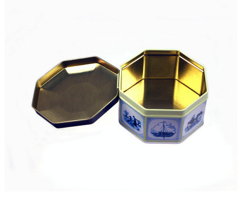 China Wholesale Cut Corner Metal Coffee Tins supplier