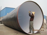 ASTM 3PE Coating SSAW spiral welded steel pipes/API 5L SCH40 Spiral Welded Line Pipes/ASTM A106 GR.B Welded pipe