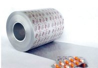 8011 printed ptp Medicine aluminum foil for capsules pills packaging