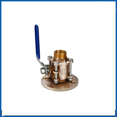 China High quality Bronze 3pcs threaded type ball valve with prices supplier