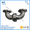 Stainless Steel double elbow flange connection hydraulic rotary joint  high pressure water swivel joint supplier