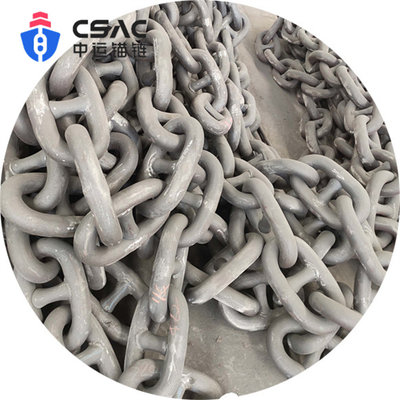 China High Strength Welded Stud Link Anchor Chain for Ship and Boat supplier