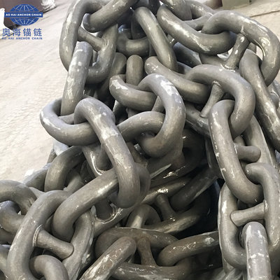 China China Supplier 73MM Marine Grade U3 Stud Link Anchor Chain In Stock supplier