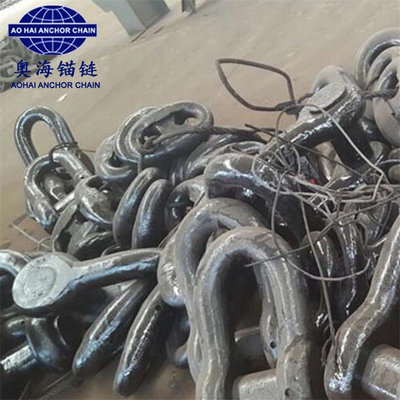 China China Supplier Black Painted Marine 78MM Anchor Chain Accessories End Shackle  In Stock supplier