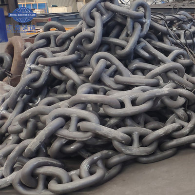 China 78MM- 84MM Ship Used Grade 3 Stud Link Anchor Chain With LR,BV,CCS,Nk supplier