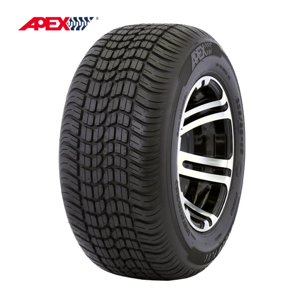 APEX 205/50-10 Golf Cart Tires for Trade Shows, Airports, Farms, Industrial Facilities, College Campuses, Valet Shuttles