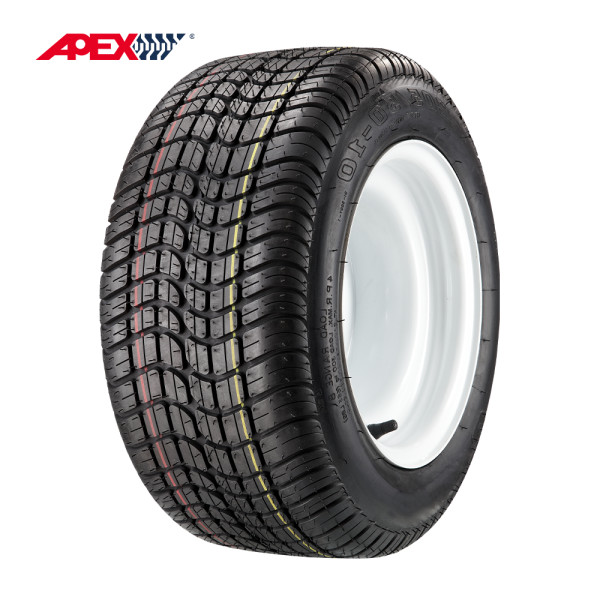 APEX 18.5x8.50-8 Golf Cart Tires for Trade Shows, Airports, Farms, Industrial Facilities, Valet Shuttles, Amusement Park