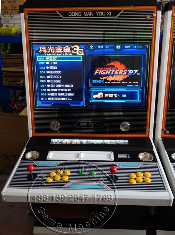 [Include 520Xgames]Coin Operated Tekken Street Fighter Arcade Cabinet Video Game Machine