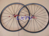24T 20.5mm Tubular carbon fiber bicycle wheels with 3k glossy with DT350s hubs