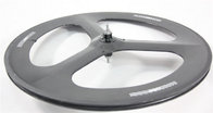 70mm carbon clincher tri spoke front wheel,3 spoke carbon wheels,3 spoke bicycle wheel