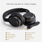 AUSDOM M05 Hot Selling Over Ear Carbon Fiber Hi-Fi Apt-X CD-Like Sound Powerful Bass Bluetooth Headphone With Microphone