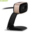 AUSDOM Hot Selling AW525 Plug And Play Adjustable Manual Focus HD 720P Webcam With Noise Cancelling Microphone for PC