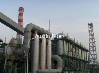 MCC design dry GCP 320-3=2000M3 FMS 9806 filter bags for India dry GCP plant,5 mg outlet emssion