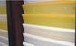 55T polyester printing screen mesh in white and yellow color