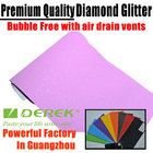 Brilliant Diamond Sanding Glitter Vinyl -- Sparkle Wrap Pink