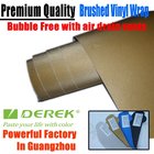 Brushed Aluminum Vinyl Flex Car Wrapping Film -- Brushed Vinyl Grey