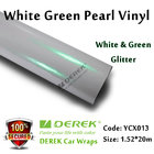 Satin Pearl White Car Wrapping Vinyl Film - Glossy Satin Pearl White