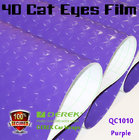 4D Cat Eyes Car Wrapping Vinyl Films - Purple