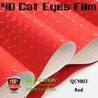 4D Cat Eyes Car Wrapping Vinyl Films - Pink