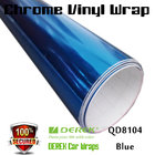 Chrome Mirror Car Wrapping Vinyl Film 3 layers - Chrome Blue
