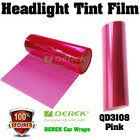Car Headlight Tint Film 3 layers 0.3*10m/roll - Orange
