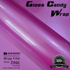 Gloss Candy Hot Pink Vinyl Wrap Film - Gloss Hot Pink