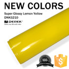 Super Glossy Car Wrapping Film - Super Glossy Lemon Yellow