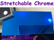 Stretchable Chrome Mirror Car Wrapping Vinyl Film - Chrome Blue