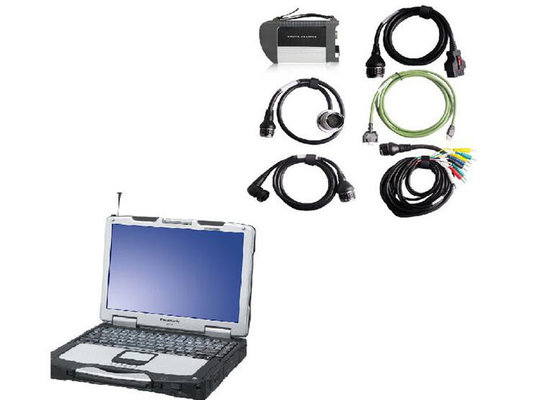 China MB Star C4 Mercedes Benz Star Diagnostic Tool With Panasonic CF30 Laptop supplier