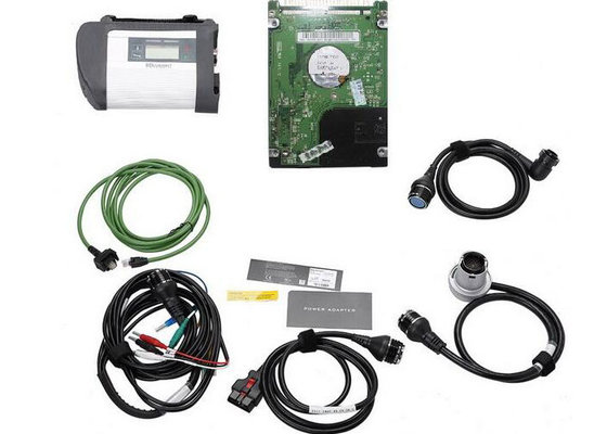China Mercedes Star Diagnostic Tool MB SD Connect Compact 4 With HDD Software supplier