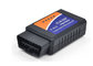 Black Color OBD2 Scanner V1.5 ELM327 Wifi Scanner OBD2 Diagnostic Tool For Android / IOS supplier