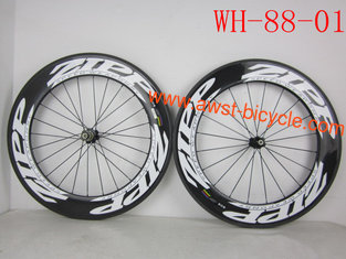 Balsalt brake hot sales 88mm cycling wheels carbon cincher road wheelset 23/25mm width R36 high quality hubs