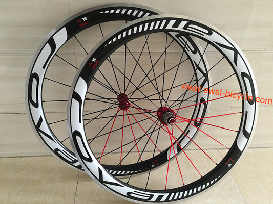 60mm full carbon fiber bicycle/bike alloy/aluminum clincher wheels clincher road wheels road bike racing wheelset