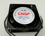CNDF  turbo ventilator fan 80x80x25mm ac cooling fan supplier from china manufacturer TA8025HSL-2  220/240VAC