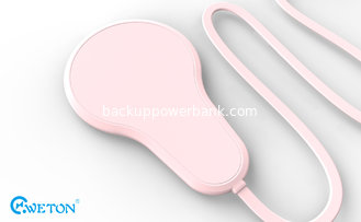 China Pink Anti - skidding Silicon Case Waterproof  Wireless Charger For Mobile Phones supplier