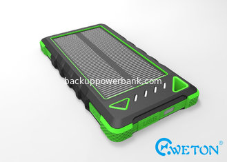 China IP54 Rainproof 8000mAh Portable Solar Power Pack Shockproof supplier