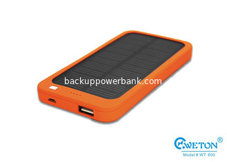 China Mobile phone Lithium Polymer Solar Power Charger / Powerbank 5000 mAh supplier