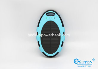 China High Capacity External 5Shockproof Solar Power Charger 5000 mAh OF Li-polymer cell supplier