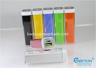 China Colorful Iphone / Ipod External Portable Power Bank / Mobile Power Backup supplier