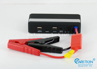 China Small Pocket Dual USB Mobile auto Car Jump Starter Power Bank For 12V Vehicle supplier