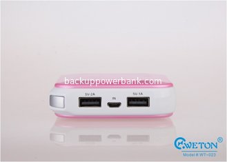 China Iphone / Ipod Portable Mobile Power Bank Dual USB 9000mAh / Powerbank supplier
