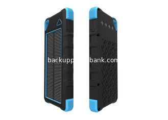 China Universal Shockproo Solar 16000mAh Dual USB Power Bank For Mobile Phones supplier