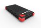 Red 16000mAh IP67 Waterproof Shockproof Dustproof Portable Solar Power Bank supplier