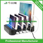 4 USB travel charger with holder 4 usb wall charger
